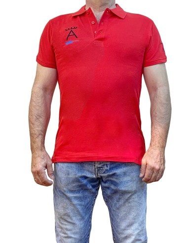 Polo Rojo Hombre