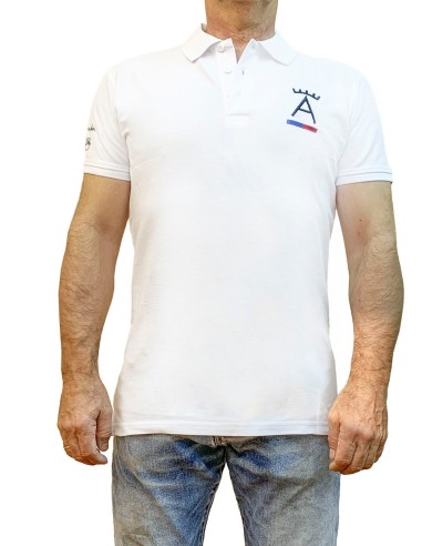Polo Blanco Hombres